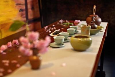 茶席、茶園、茶仙子,宜興市首屆茶文化藝術(shù)節(jié)